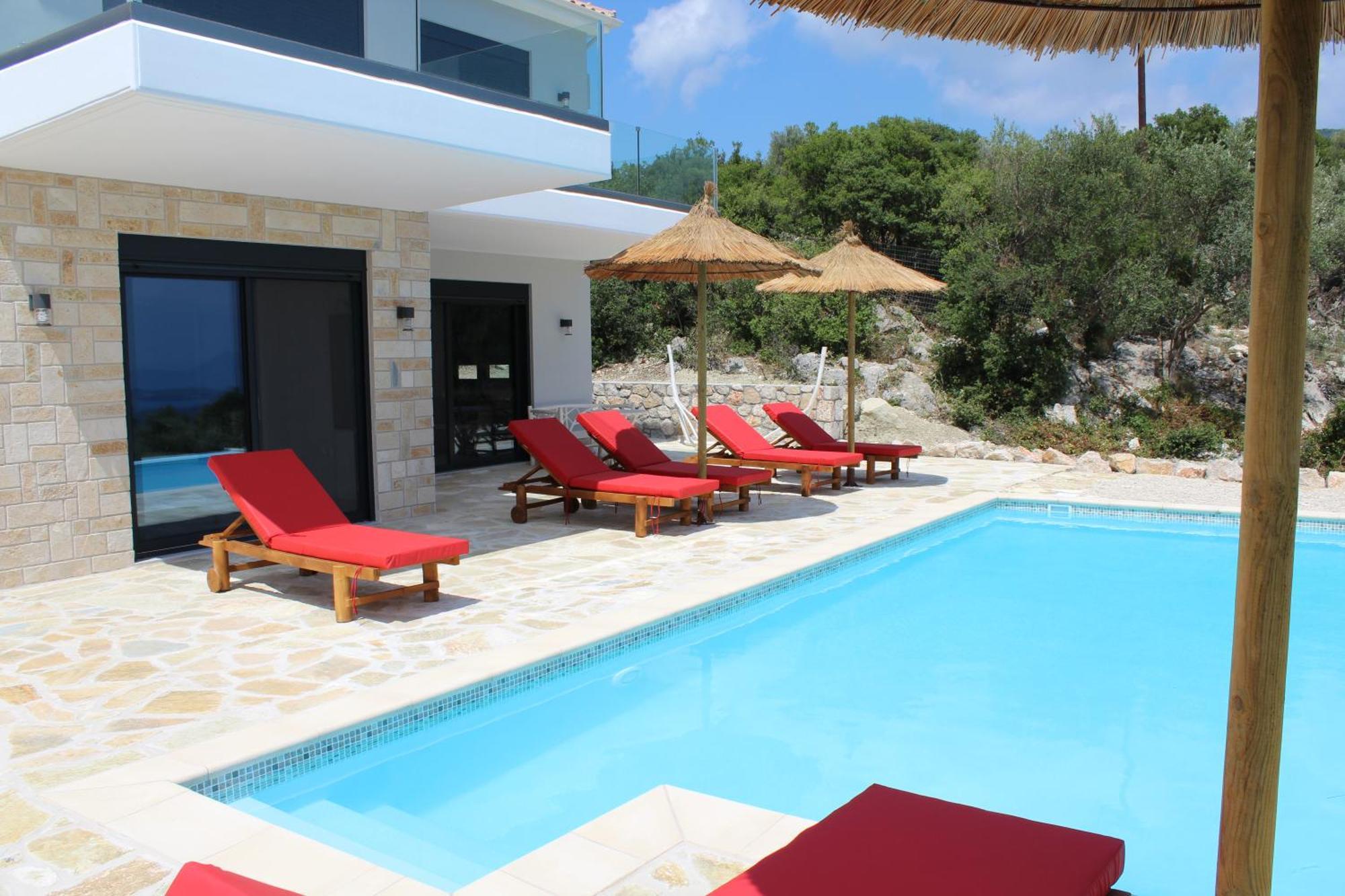 Villa Maura-Lefkada 奈德里 外观 照片
