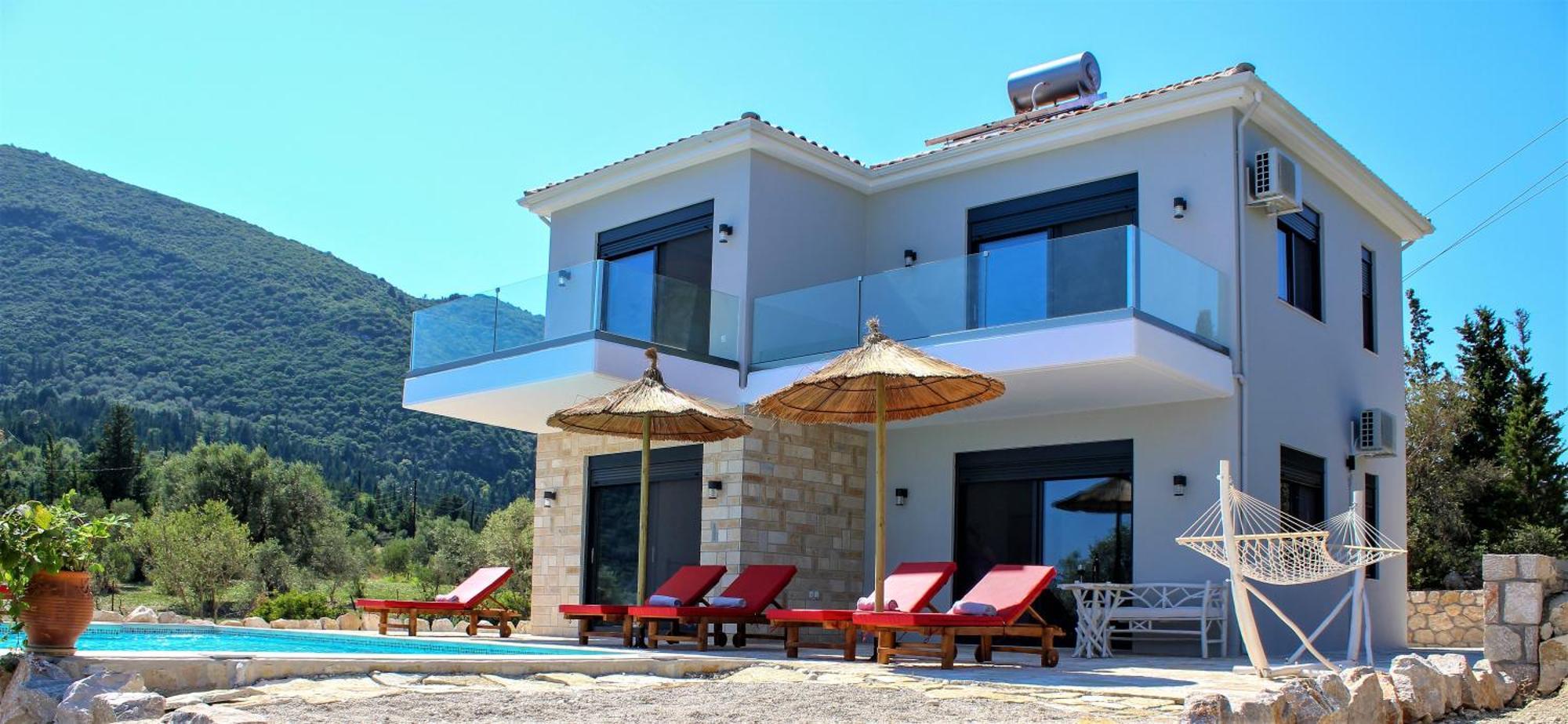 Villa Maura-Lefkada 奈德里 外观 照片